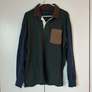 Men’s Abercrombie Long Sleeve Rugby Shirt